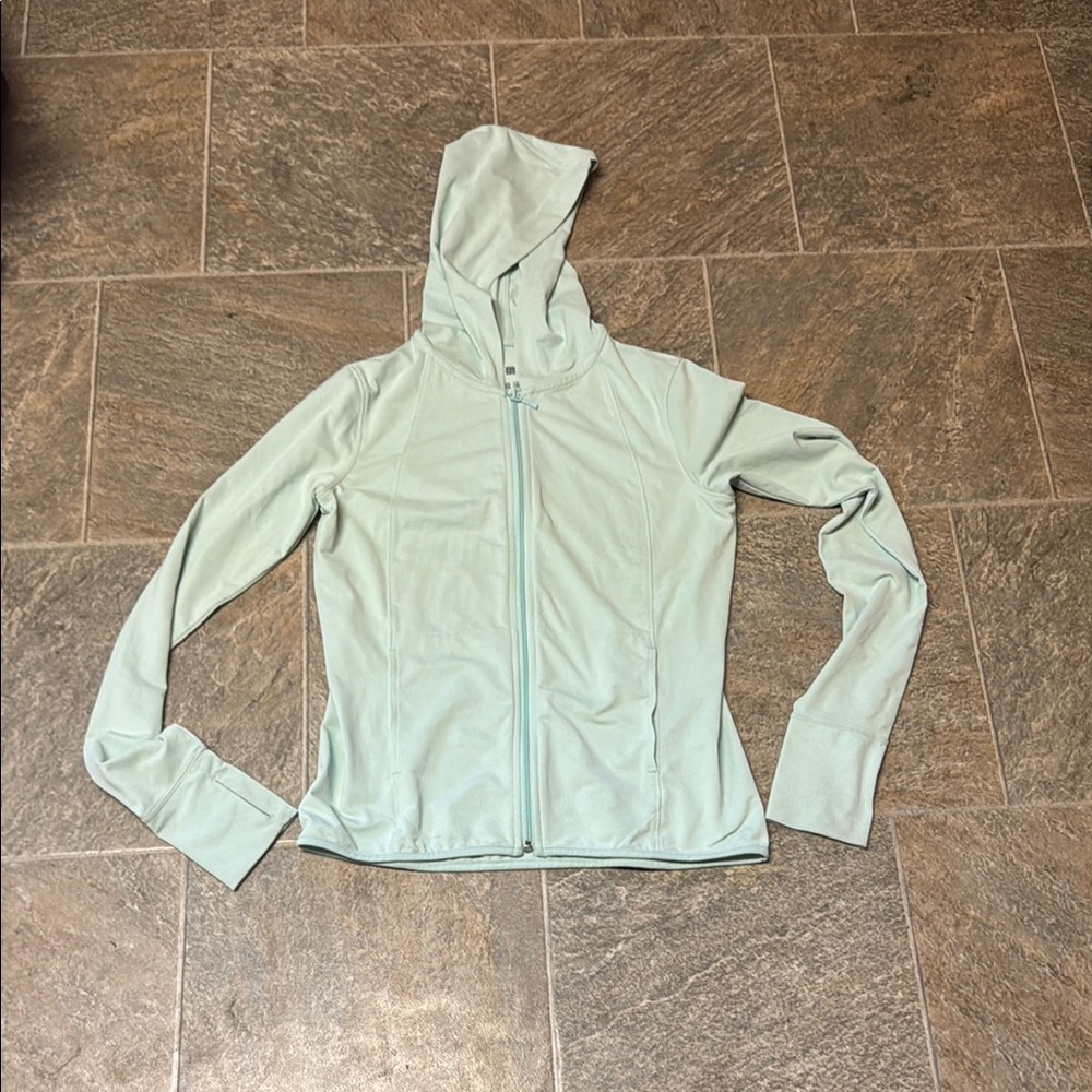 Uniqlo Light Blue Women's Workout Jacket